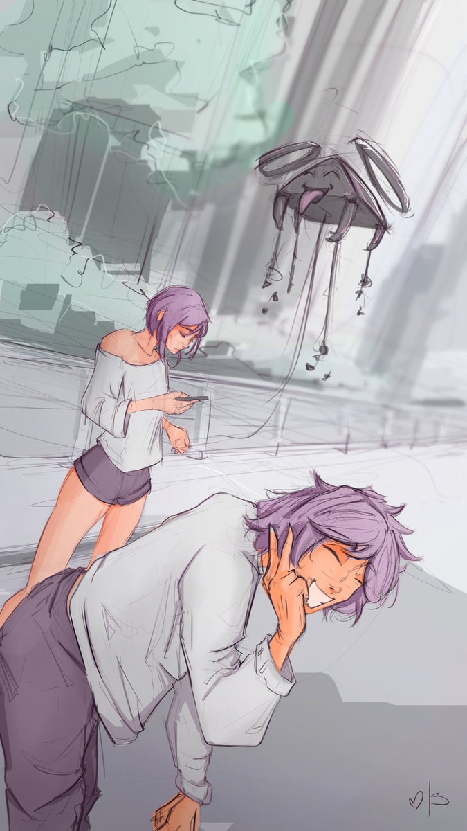 mlnchlyb's tweet photo. composition inspired by JJK https://t.co/dFkHx9sCrO