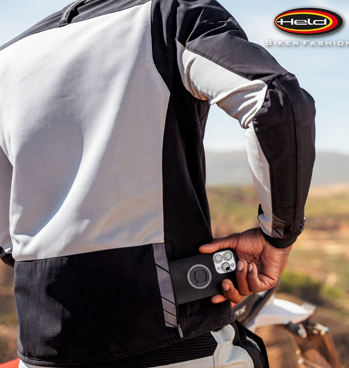 RaleighHaezk's tweet photo. Stay cool and protected this summer with the new Held Pro X Air Level 2 Jacket. Featuring D3O armour, breathable materials, Level 2 protection, and a sleek design for confident, comfortable rides. https://t.co/XhyNkKZUtg