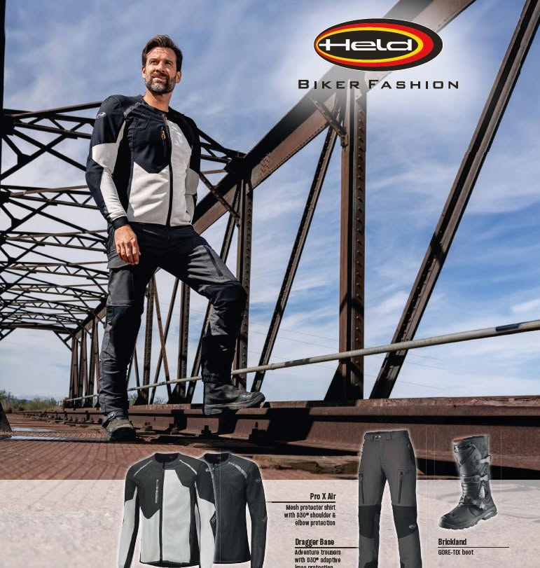 RaleighHaezk's tweet photo. Stay cool and protected this summer with the new Held Pro X Air Level 2 Jacket. Featuring D3O armour, breathable materials, Level 2 protection, and a sleek design for confident, comfortable rides. https://t.co/XhyNkKZUtg