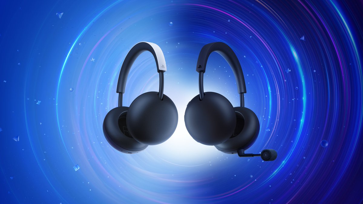 PlayStation's tweet photo. Introducing the PlayStation Pulse and Pulse Edge wireless headsets 🎧 

Check out the new PS5 audio lineup, featuring studio-inspired planar magnetic drivers: https://t.co/bTZwAvIrKe https://t.co/1iNMTd8HFw