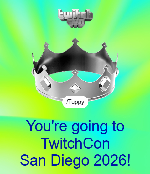 tuppyhere's tweet photo. Time to work on Cosplays >:) #twitchcon https://t.co/bLSV4W4Fka