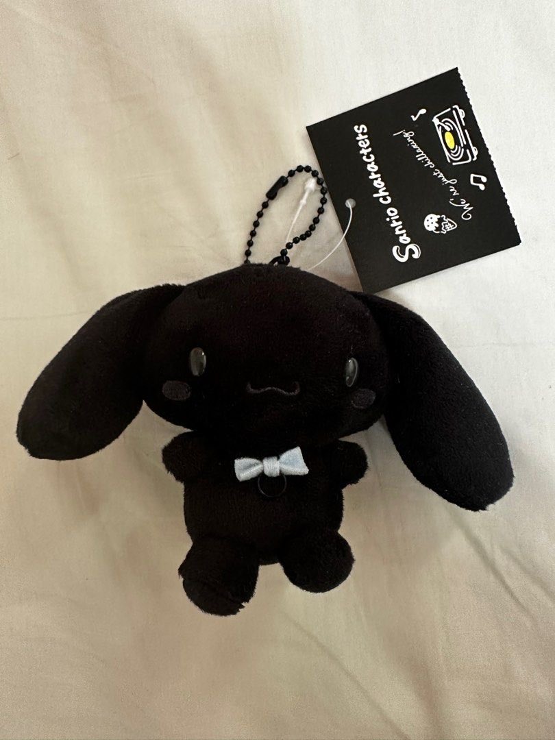 sanriodaily's tweet photo. black cinnamoroll plushie 💫 https://t.co/C4uMO1DGmi