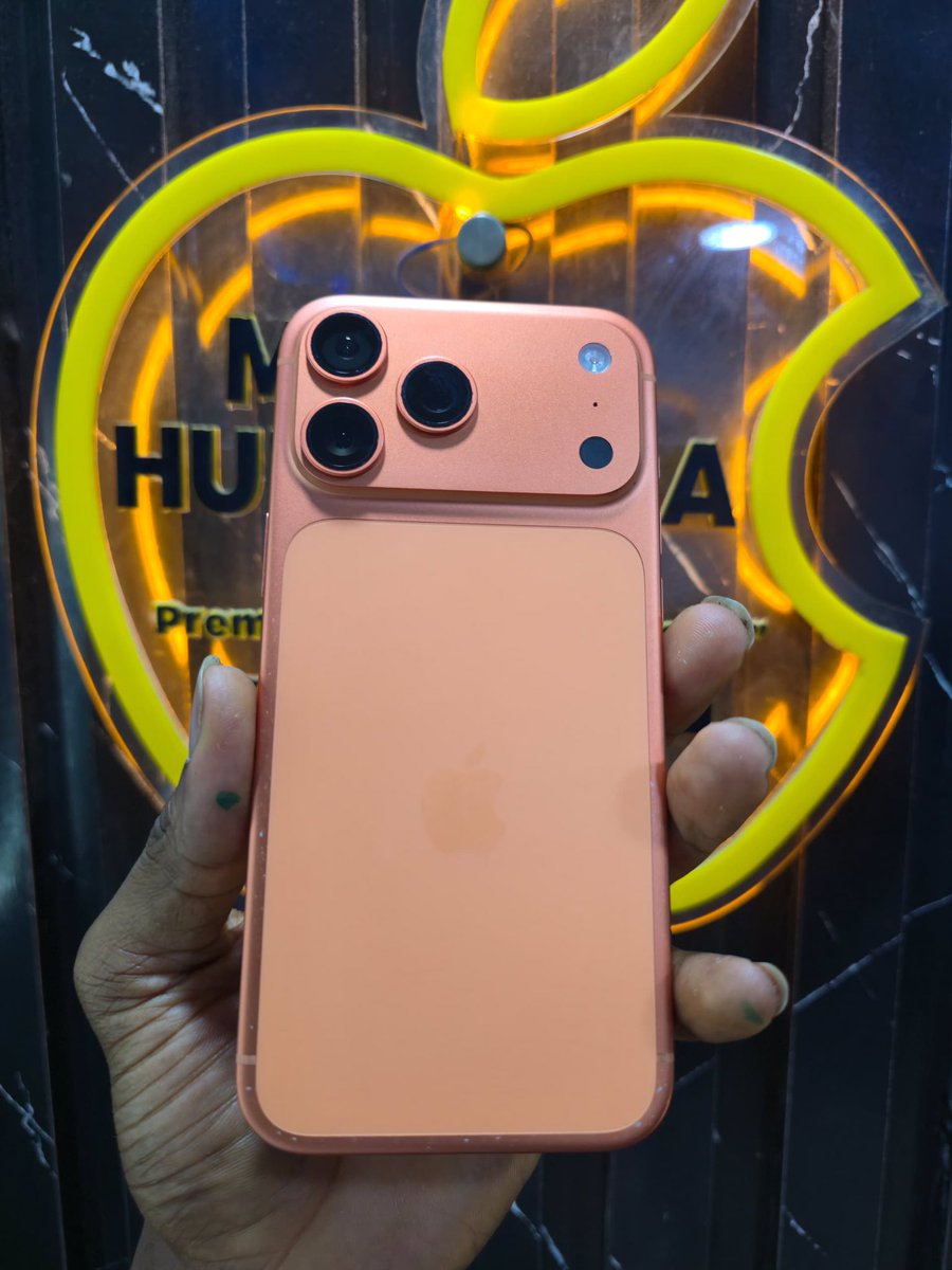 Bigskalez_001's tweet photo. 🇬🇧iPhone 17 pro max 256Gb—1.750m
Psim Esim
Fully functional 
Bh-94%

Contact us via WhatsApp: +2349161892412 https://t.co/WthPeGJzQ5