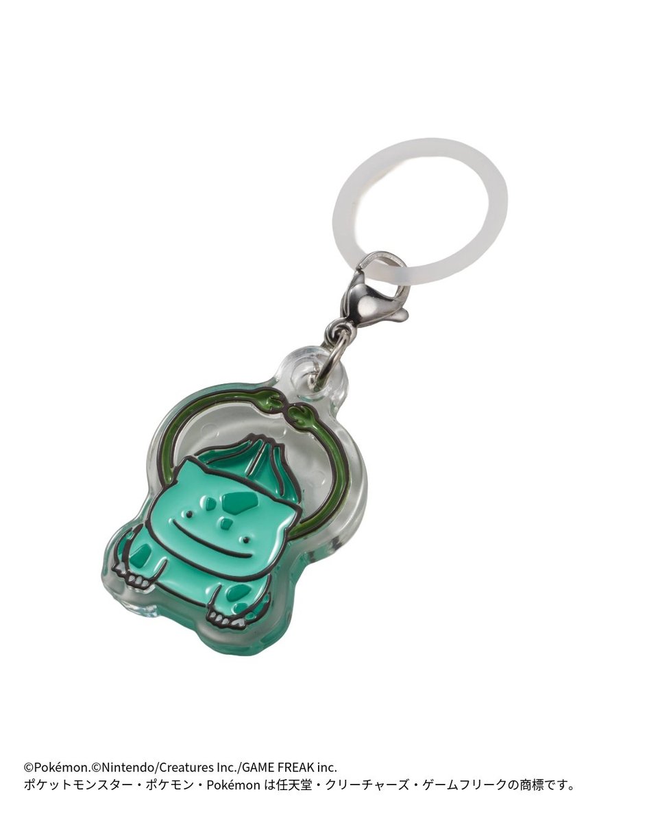 gamespark's tweet photo. 『ポケモン』“へんしんが苦手なメタモン”がチャームになって登場！ピカチュウ、ヒトカゲなど全5種の「めじるしガチャ」発売
https://t.co/qYqlhMvDq7 https://t.co/mWl5NRqGZL