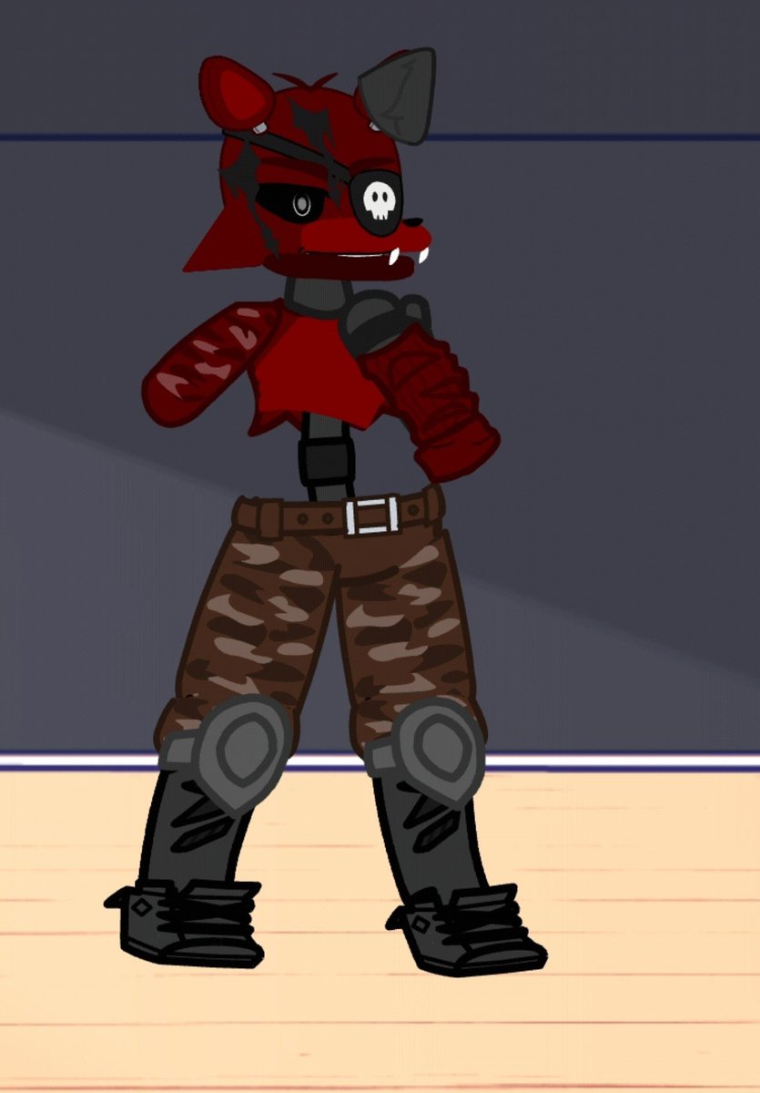 Shendi483020's tweet photo. Hi everyone, could you tell me how to fix Foxy’s arm in Gacha Nebula? The menu is fine, but when you go to the studio, only one arm disappears. https://t.co/hjjyCy2oH2