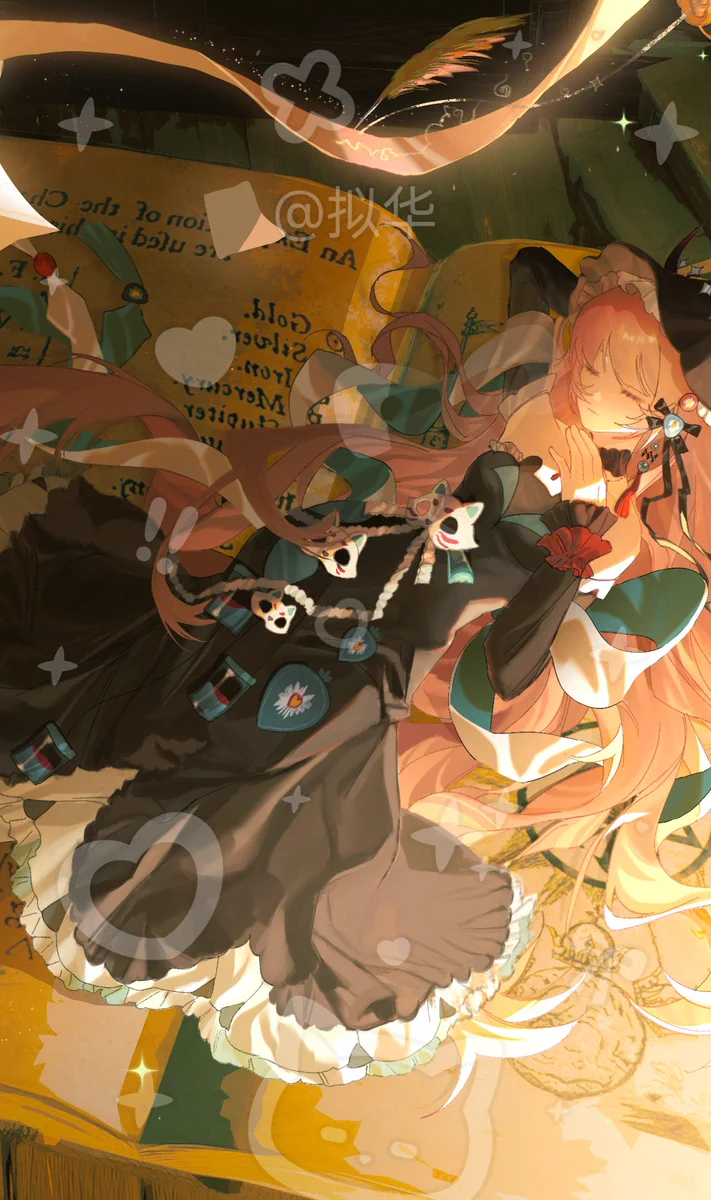 拟华Nihua on X: "hello！(*´ `*)here's my artwork #commissions #artmoots" / X
