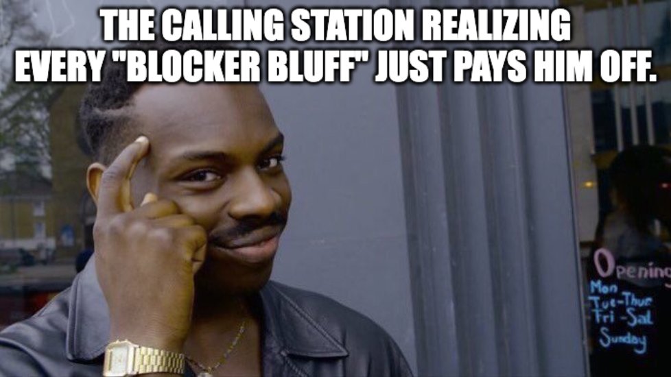 bcpokerofficial's tweet photo. 🚧 ARE BLOCKERS OVERRATED? ♠️

🧐 "I have the ace blocker, so I bluff." But how often does one card in your hand REALLY change the math? 👀

💰 10 winners — CASH prize each!

🎯 How to enter:
1️⃣ Follow @bcpokerofficial
2️⃣ Comment your take + @ someone who blocker-justifies everything
3️⃣ RT this post

🃏 "I block the nuts" — cool, they still called.

⏰ Winners in 48 hours.

#BCPOKER