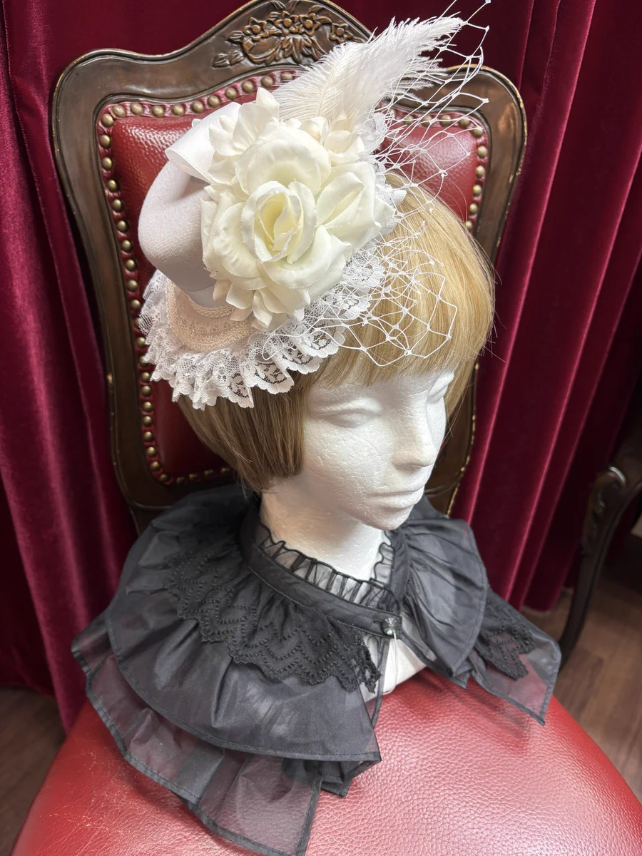 【新品】⚜️uf⚜️ウフ王冠ミニハットatelierpierrotアトリエピエロ ATELIER-PIERROT on X: 