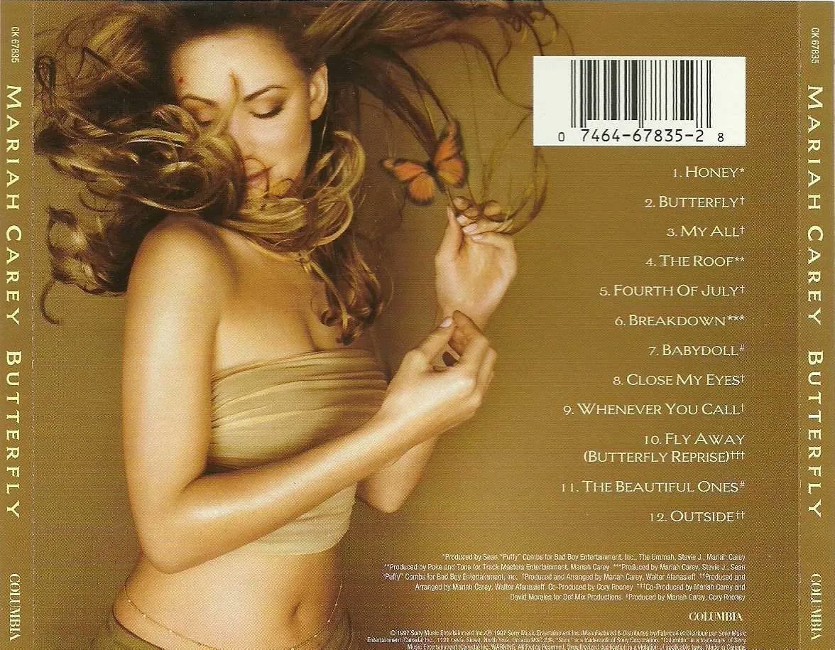 PopCrave's tweet photo. 29 years ago today, Mariah Carey released ‘Butterfly.’ https://t.co/kqpsp8YPB7