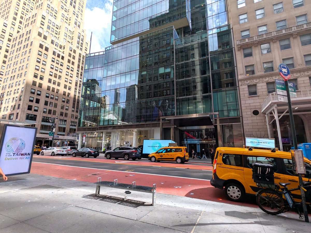 BrisbaneTeco's tweet photo. #ChipInWithTaiwan in order to deliver for all! 

The 81st #UNGA officially kicked off recently; however, Taiwan, a member of the international community, has once again been excluded for political reasons. Our New York mission has made Taiwan’s voice heard around the #BigApple. https://t.co/l4BFm7QRkJ