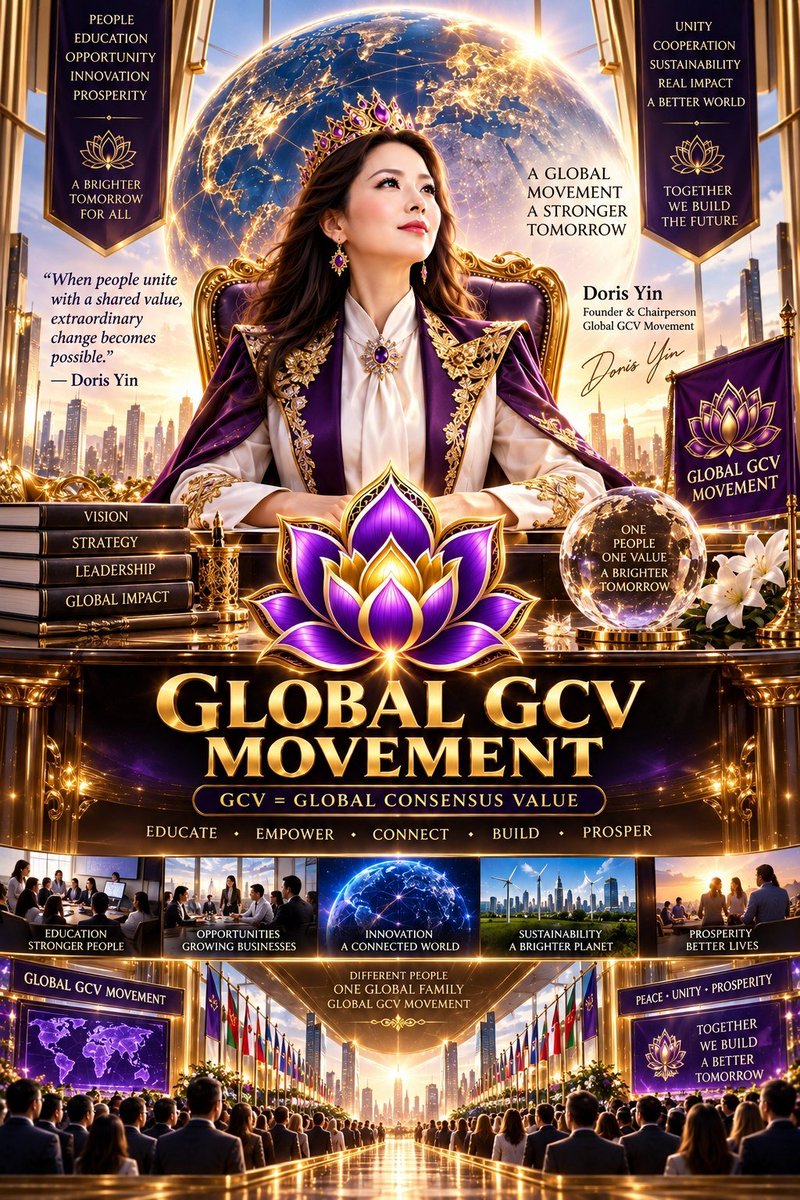 PurpleLotusGCV's tweet photo. PUBLIC STATEMENT

Independence is respected—but independence also requires respect for boundaries.

The Global GCV Movement does not interfere with independent organizations. They are free to establish their own communities and conduct their own activities.

However, we do not recognize or authorize commercial activities conducted within Global GCV Movement communities involving the sale of GCV Ambassador cards or other products.

Such activities do not reflect the principles, vision, or spirit of the Global GCV Movement.

Our principle is simple:

GCV is about serving pioneers—not profiting from pioneers.

Independent groups are free to operate within their own communities. However, they are not authorized to enter official Global GCV Movement groups or channels to recruit members, sell GCV Ambassador cards, promote commercial products, collect money, or create the impression that such activities are authorized or endorsed by the Global GCV Movement.

We are not interfering with their independence. We are protecting the boundaries of our own community.

We do not recognize these commercial activities as part of the Global GCV Movement, and we do not permit them within the official communities and channels under our administration.

Our boundaries are clear.
Our principles are clear.
Our responsibility is to protect our pioneers and our community.

We will not engage in endless arguments.

We have made our position clear. Now we move forward.

Doris Yin
Founder & Chairperson
Global GCV Movement
September 16th 2026