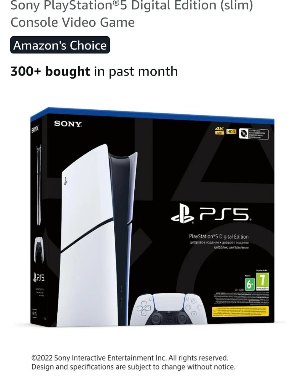 iTzcoolzTricks's tweet photo. In Stock : #Sony PlayStation 5 Digital Edition Console Video Game @ 64990.

https://t.co/Z5NXf5QITU

#Playstation5Pro https://t.co/ikizr2rZsC