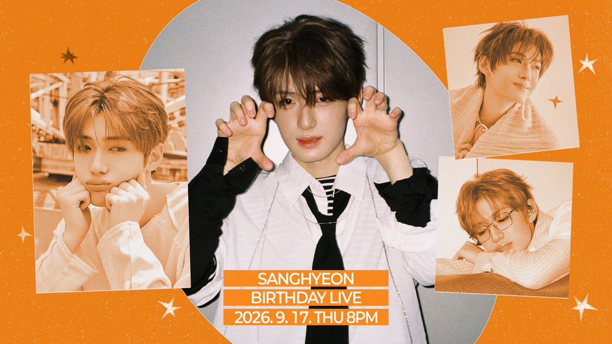 ALD1_official's tweet photo. 𝙃𝘼𝙋𝙋𝙔 𝘽𝙄𝙍𝙏𝙃𝘿𝘼𝙔 𝙎𝘼𝙉𝙂𝙃𝙔𝙀𝙊𝙉🍰₊˚・₊✧

B-DAY LIVE COMING SOON
📅 2026.09.17. 8PM (KST)
🏎️ https://t.co/fJSd5kMBce

#ALPHADRIVEONE #ALD1
#알파드라이브원
#SANGHYEON #상현 https://t.co/TfWkG1AVcm