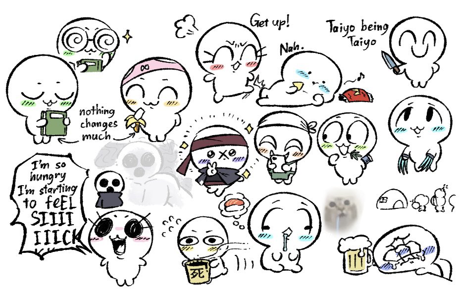 Fangyingfall's tweet photo. turn all of them into chiikawas after realizing how similar they are https://t.co/fA61Gmh4N1