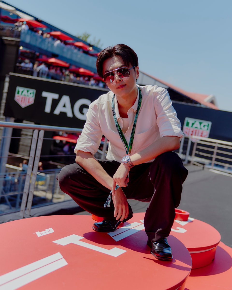 mintmag_th's tweet photo. โซฮอต! หนุ่ม #JAY #ENHYPEN ร่วมชมการแข่งขัน FORMULA 1® TAG HEUER GRAN PREMIO DE ESPAÑA 2026 เปิดประสบการณ์สุดพิเศษไปกับการแข่งขันในสนาม โดยหนุ่ม JAY ยังคอมพลีทลุคโฉบเฉี่ยวด้วยนาฬิกา  TAG Heuer Carrera Chronograph Sport รุ่นใหม่ล่าสุด ที่มาเพิ่มความเท่ตลอดการชมครั้งนี้ 💚

#JAYxTAGHeuer #JAYatSpanishGP
#TAGHeuer #SpanishGP #TAGHeuerCarrera
#MintNews