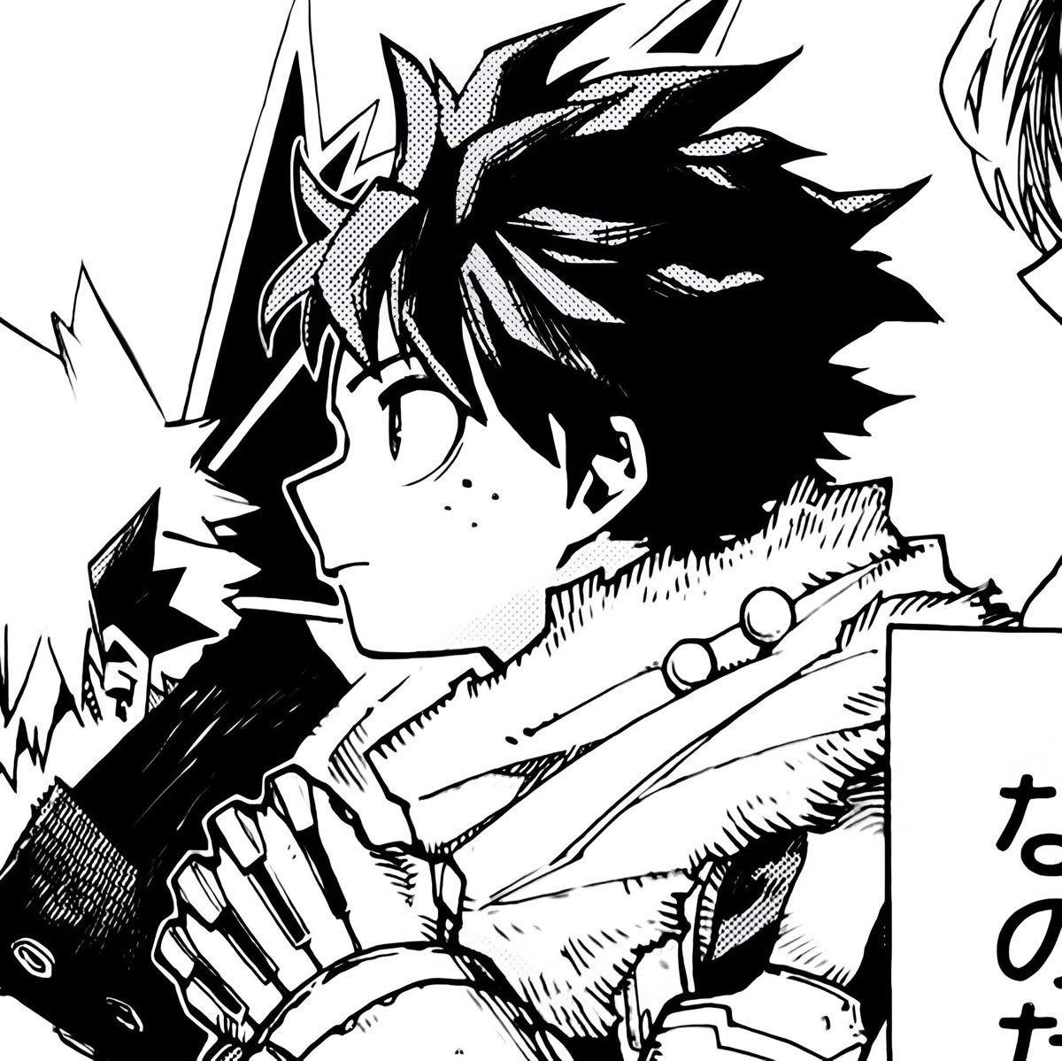 bkdkarchive's tweet photo. izuku has such a nice side profile wait oh my god stop https://t.co/IWyWIXoKNN
