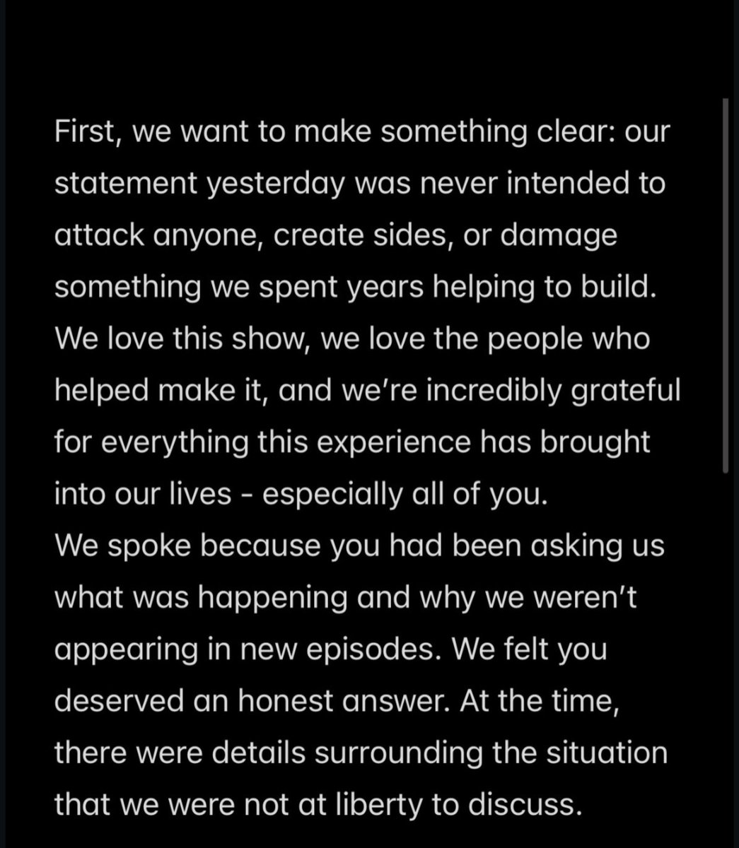 joonyeongz's tweet photo. ANOTHER STATEMENT FROM DENNY, AARON AND HERM https://t.co/76KwV3pCRk