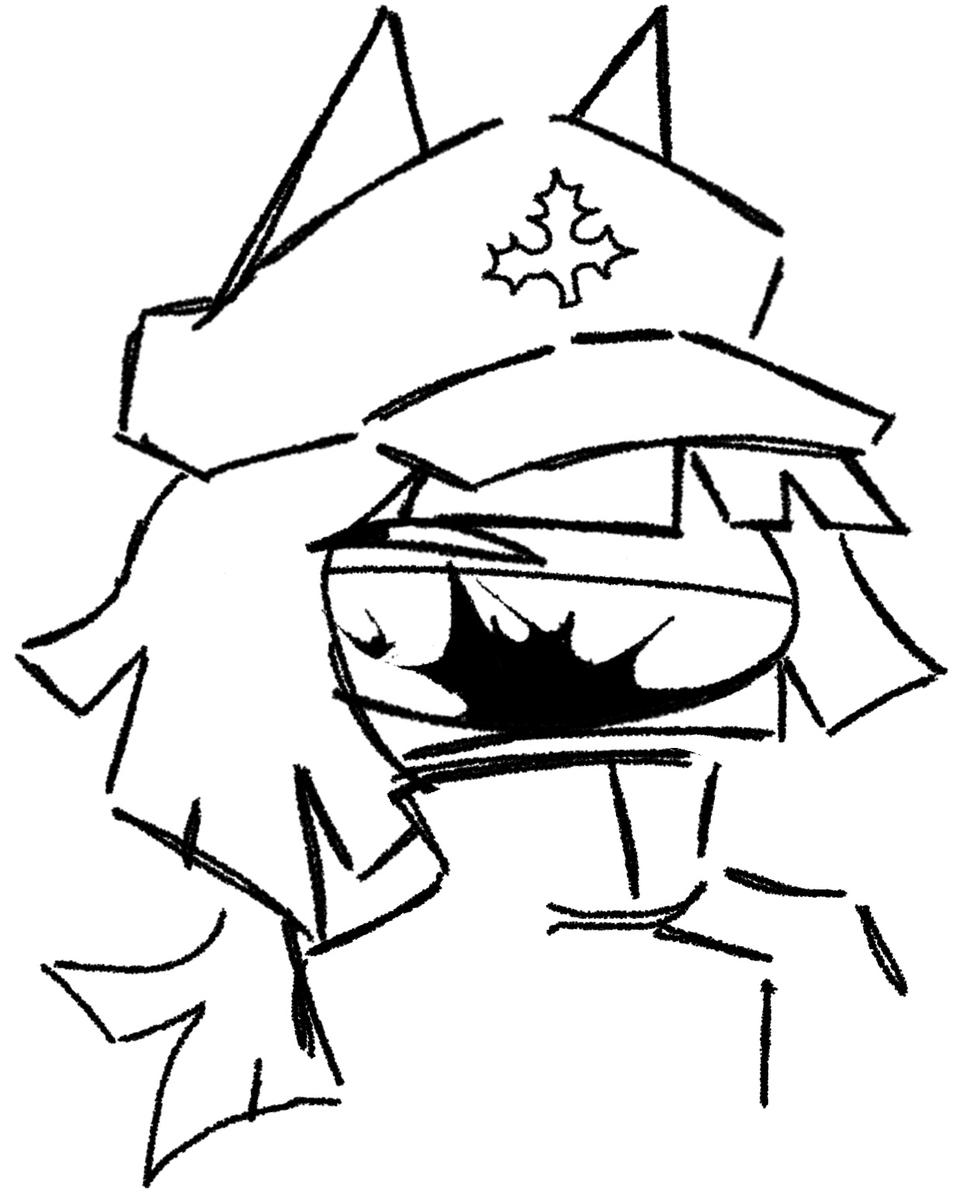 PointAdoration's tweet photo. messy eater.. (quick sketch bc bored) https://t.co/2dWbNq8bvk