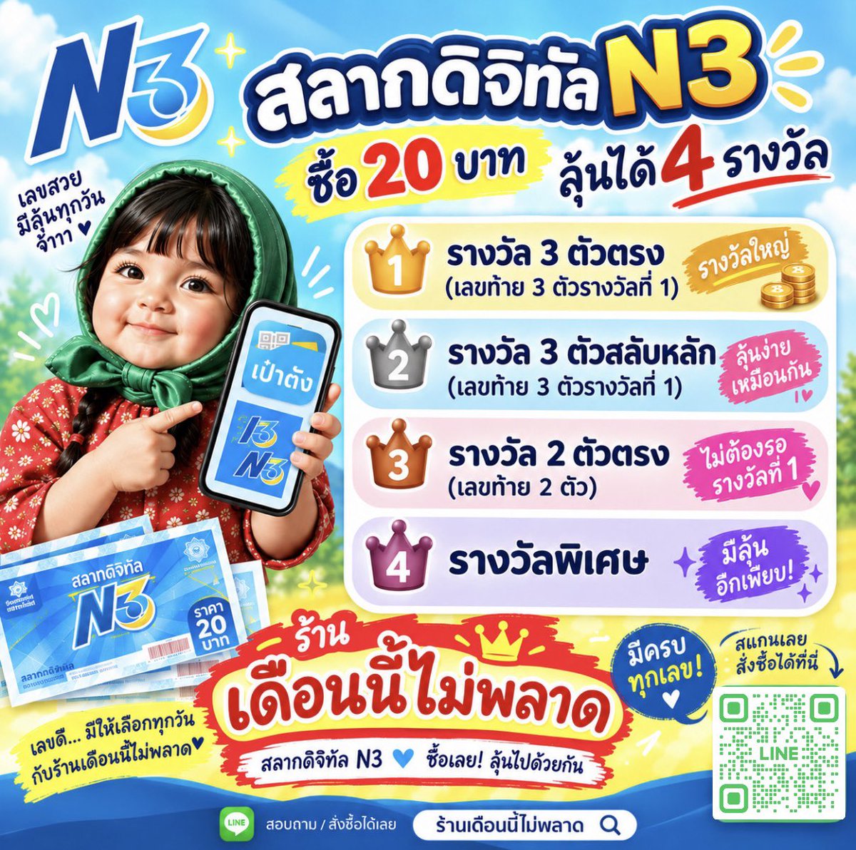 JaneBS9's tweet photo. 20 บาทลุ้นได้ 4 รางวัลลลล!!! https://t.co/6csNVQB4xq