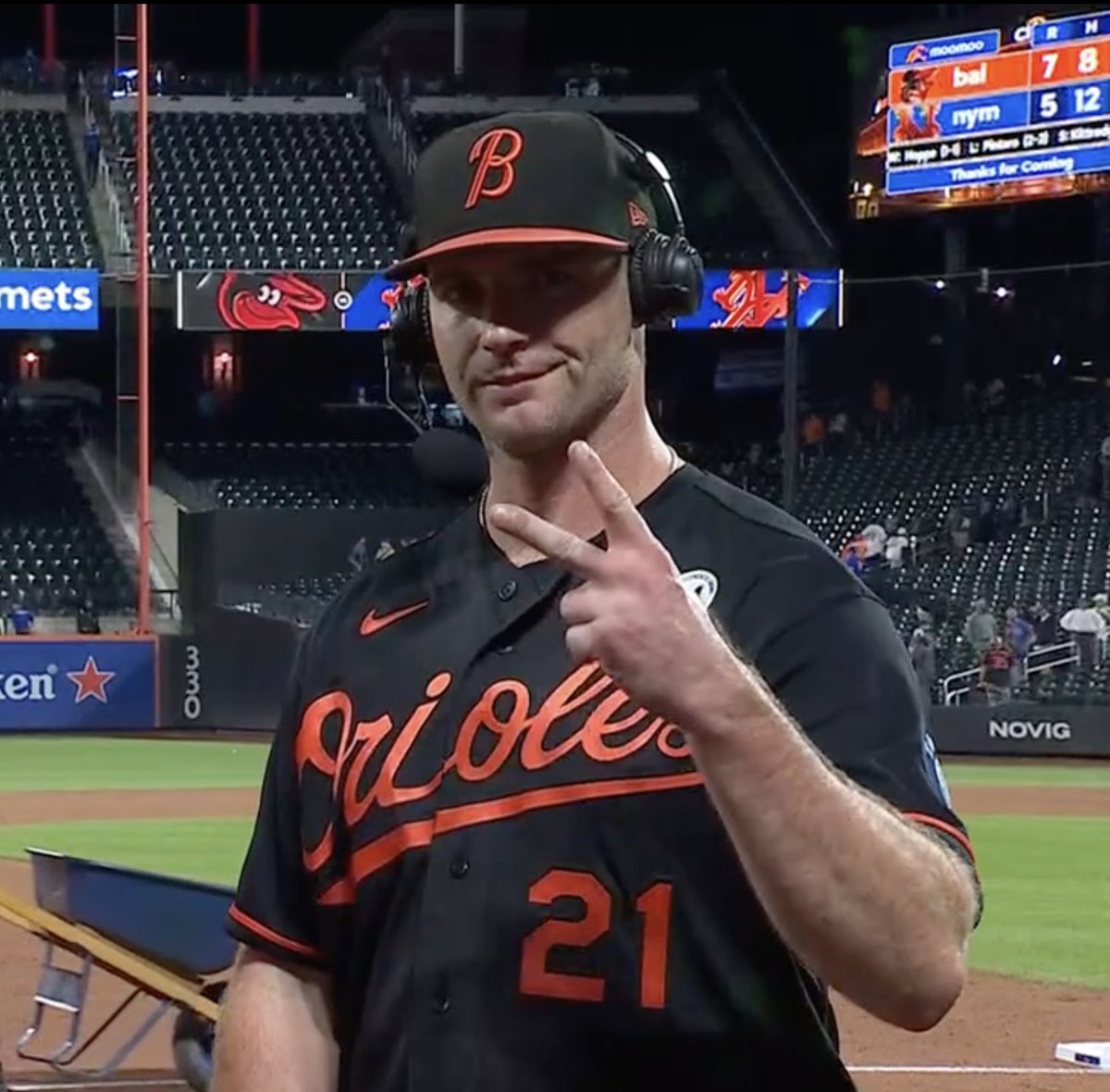 Orioles's tweet photo. ✌️🐻‍❄️ https://t.co/eDuAWxVTfm