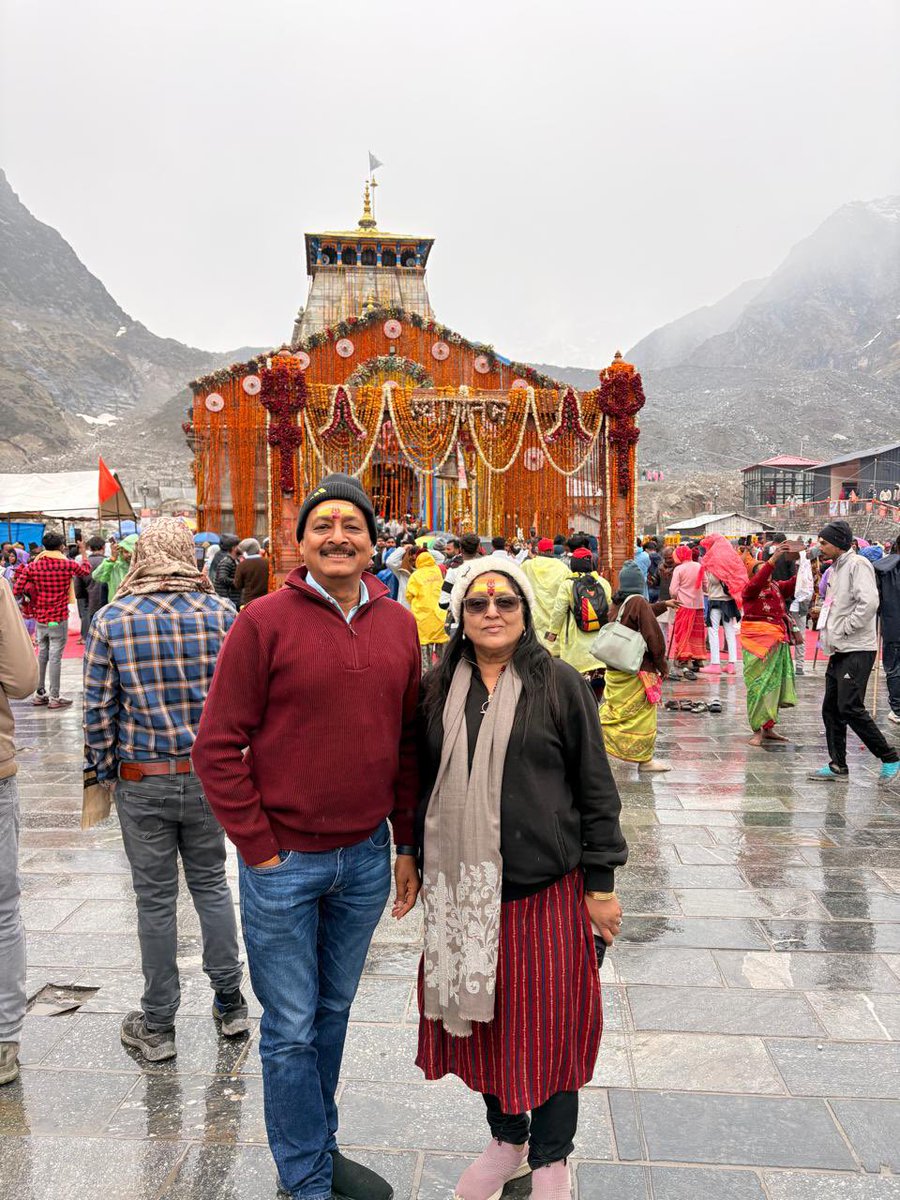 pearlneel's tweet photo. Sri Badrinath Kedarnath darshan on 12 May 2025 https://t.co/4NrxyEhHtM
