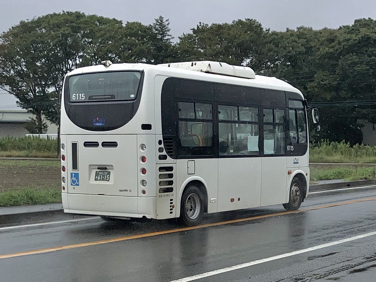 9p2zrsoQf2kiOa8's tweet photo. 京成バス千葉イースト、成東営業所
日野ポンチョ
SDG-HX9JHBE
2012年製？
6115号車
2026.9.17
元茨城急行自動車→多古32-16号車→6115
八街市コミュニティバス、ふれあいバス西コース代走。
ふれあいバスの予備車と思われる。 https://t.co/v44L10Nte4