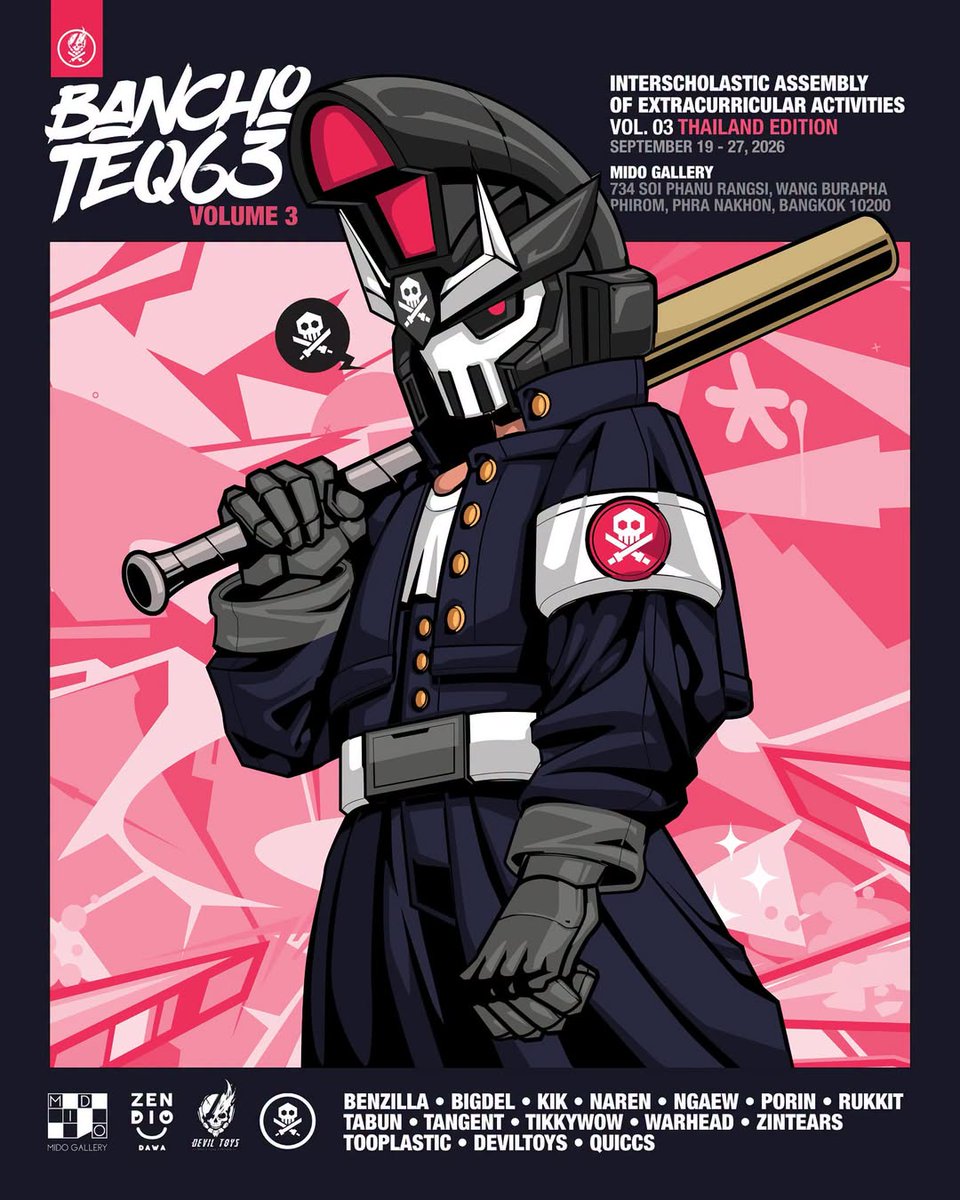toysrevil's tweet photo. #TOYSREVILTOYNEWS
20-inch tall Sofubi "JUMBO BANCHO TEQ63" from #QUICCS X @deviltoysltd drops Sept 19 at https://t.co/Lo1plP2nvT!
10pcs allocatted for preorder via Raffle at US$500 + shipping ea (*participation require purchase of a #DevilToys x Quiccs item).
#toynews
#toysblog https://t.co/Taw8deUbtb
