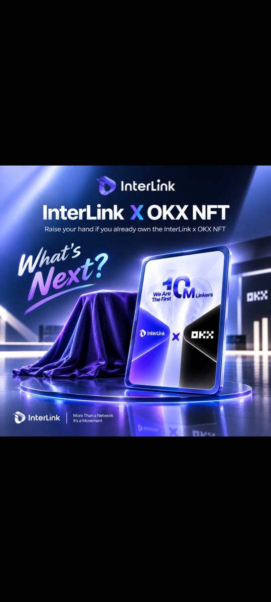 Pulusugopi37's tweet photo. 💜 **InterLink X OKX NFT — What’s Next?** 👀

The First 10M Linkers journey is getting more exciting!
If you already own the InterLink × OKX NFT, you’re part of a special chapter in this historic journey.

More surprises may be coming. 🚀

#InterLink #ITLG #ITL https://t.co/OOCWHkTDKD