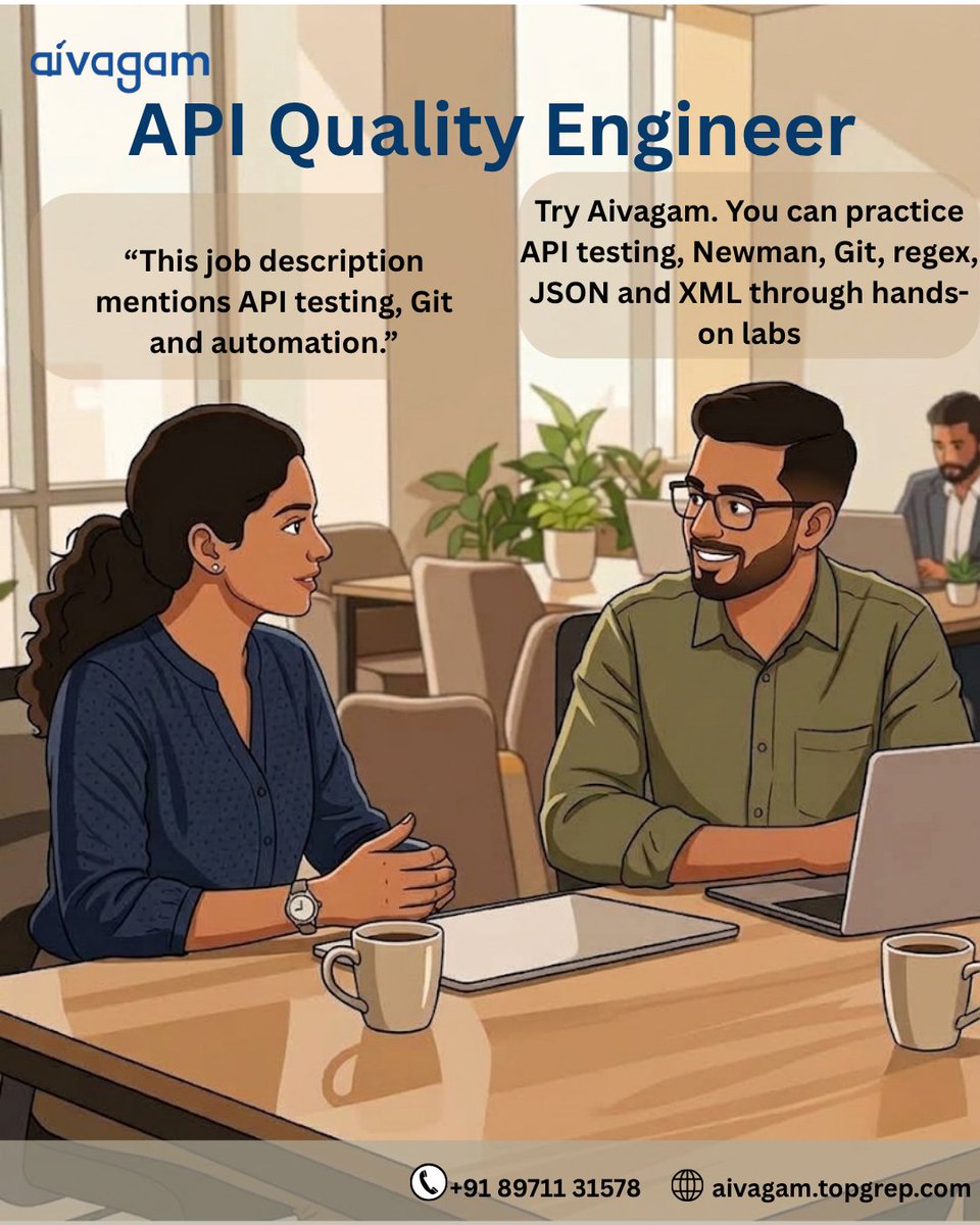 TopGrep's tweet photo. Go beyond API testing theory! Practice API basics, automate with Newman, work with Git, parse JSON &amp; XML, use regex and explore cloud deployment with @TnAutoSkills  &amp; @aivagam  by @TopGrep .
 Learn more: https://t.co/c40hgr6ciL
#APITesting #Newman #JSON #XML https://t.co/br8cj901oA