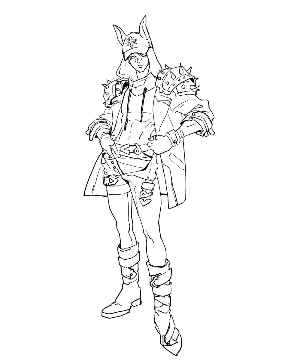 yagomsoy's tweet photo. Persnal project - Black Priest
#OC #characterdesignㅤ https://t.co/DdxbttBz8Q