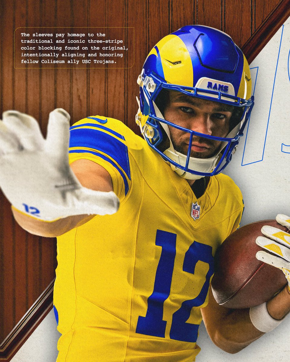 RamsNFL's tweet photo. Designed with heart and sol. https://t.co/W1gIEzn0y2