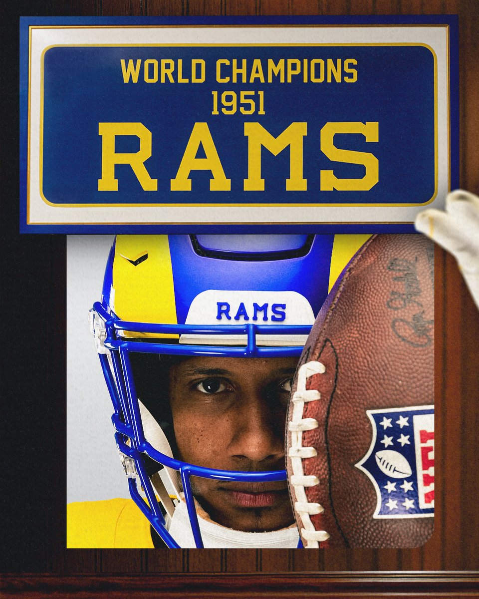 RamsNFL's tweet photo. Designed with heart and sol. https://t.co/W1gIEzn0y2