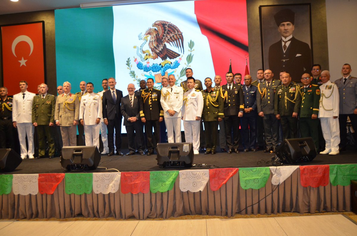 DplmtcObserver's tweet photo. THE 216th ANNIVERSARY OF MEXICAN INDEPENDENCE DAY WAS CELEBRATED IN ANKARA
A reception was held at the Zübeyde Hanım Social Centre in Ankara to mark the 216th anniversary of Mexican Independence Day, hosted by the Mexican Ambassador to Ankara, Francisco Javier Díaz de León, and https://t.co/MDlH5NsMNM