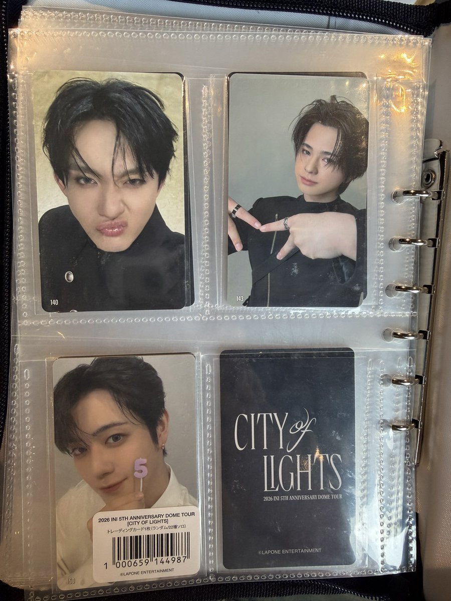 tttakkm's tweet photo. INI POPUP CITY OF LIGHTS トレカ
ラントレ 7000円トレカ 交換

譲 
池﨑 135
佐野 142
シュウ 140
田島 135 140
松田 143
7000円トレカ 佐野 150

求 尾崎 137 138 139 145 150

本日東京ドーム手渡し
ご連絡お待ちしております😖

 #INI交換 https://t.co/QKIcqj6liK