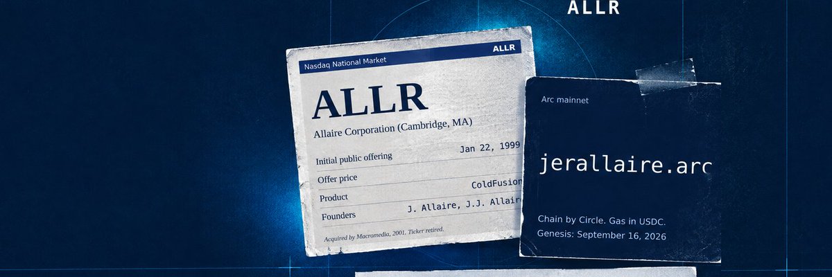 allrfun's tweet photo. “This ticker has not responded since 2001.”
“Relist it on Arc?”
The only reasonable button.
$ALLR is live.
https://t.co/kUB1a8TyeG https://t.co/cCJyr4OnGe