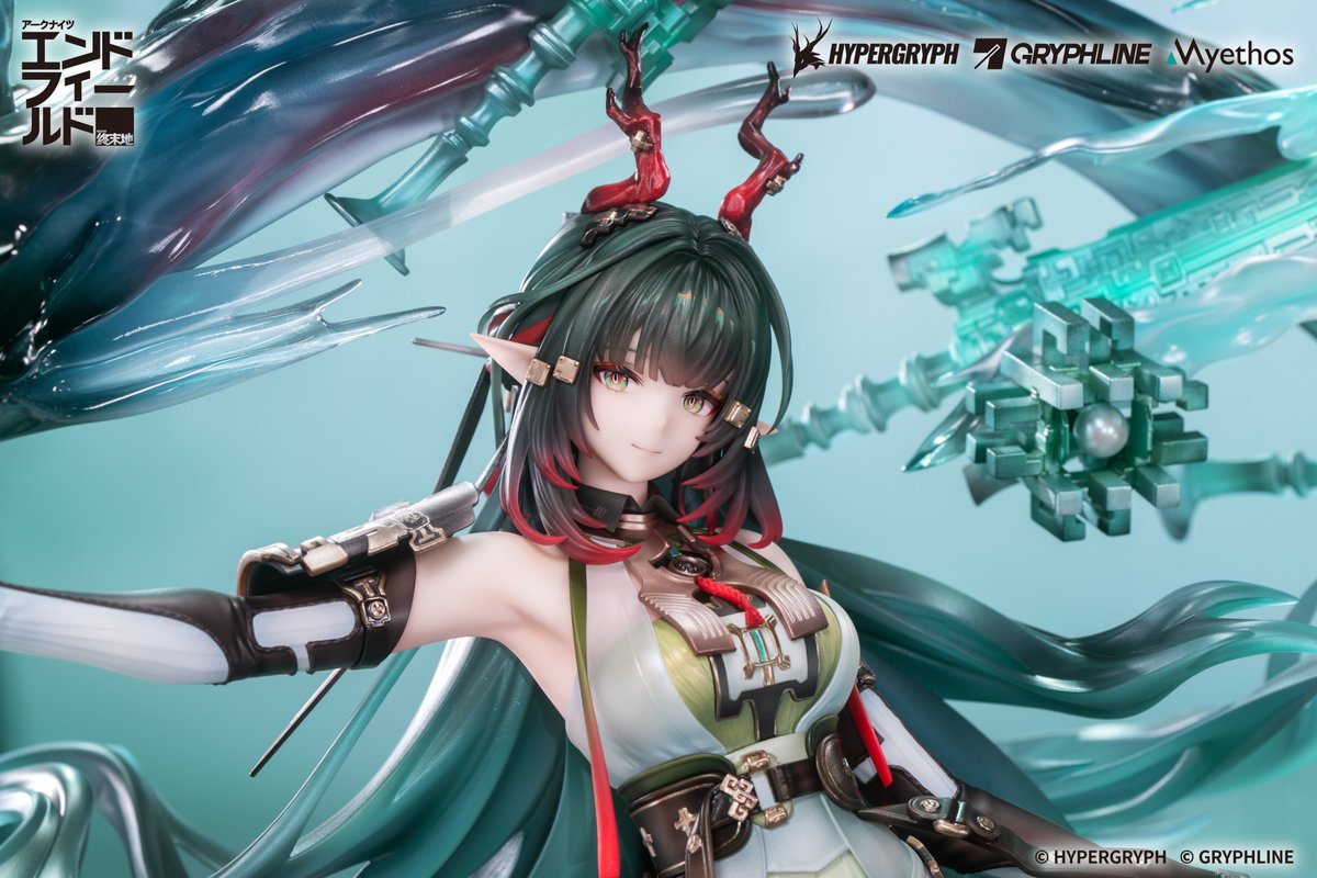 myethos_co's tweet photo. ⚡FIGURE REVEAL⚡
“If you never give up, you never really lose.”
From the hit game Arknights: Endfield, Zhuang Fangyi makes her debut as a 1/7 scale figure!
Thunder coils around her like a dragon as multiple Sunderblades tear through the air. Her calm gaze and unshakable resolve have been brought to life through intricate sculpting and detailed paintwork.

Stay tuned for more details✨
#ArknightsEndfield #ZhuangFangyi