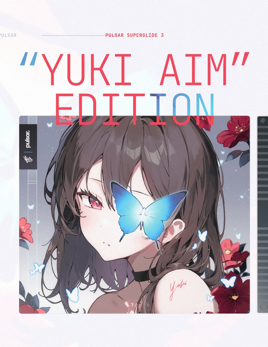 YukiAim's tweet photo. superglide 3 yuki aim edition by pulsar 🦋

09.17.26 https://t.co/HBn7LYHHgS