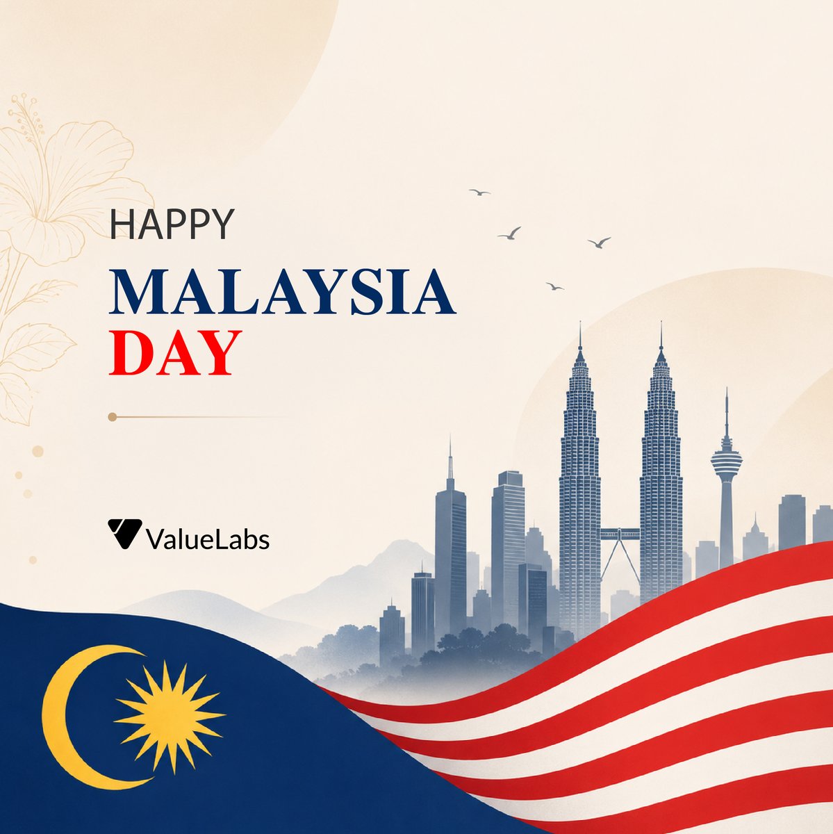 ValueLabs's tweet photo. Happy Malaysia Day!
 
#MalaysiaDay #DoingTheRightThing #ValueLabs https://t.co/liYdxXpjuw