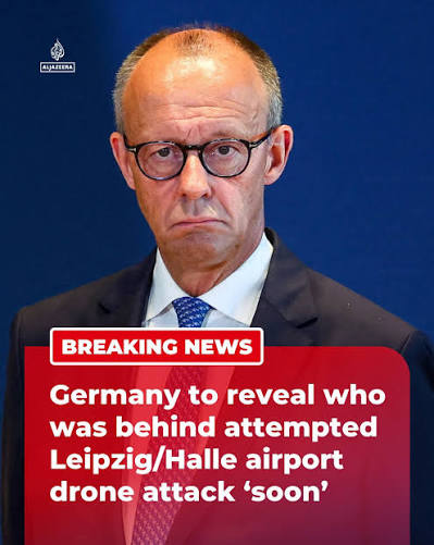 Karmabash's tweet photo. Ukrainian sources: The drone incident at Leipzig Airport was an SBU operation conducted by Ukraine. A failed one at that.

PS: Jeez, Merz jumped the gun by declaring it was Russians..🤔 https://t.co/LSCESECGYj