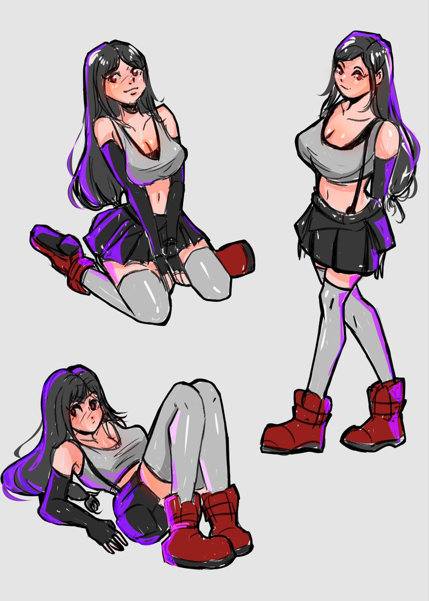 hhartlole's tweet photo. Love her ! 🥰#tifa #ff7 #fanart https://t.co/jDQj8DexKW