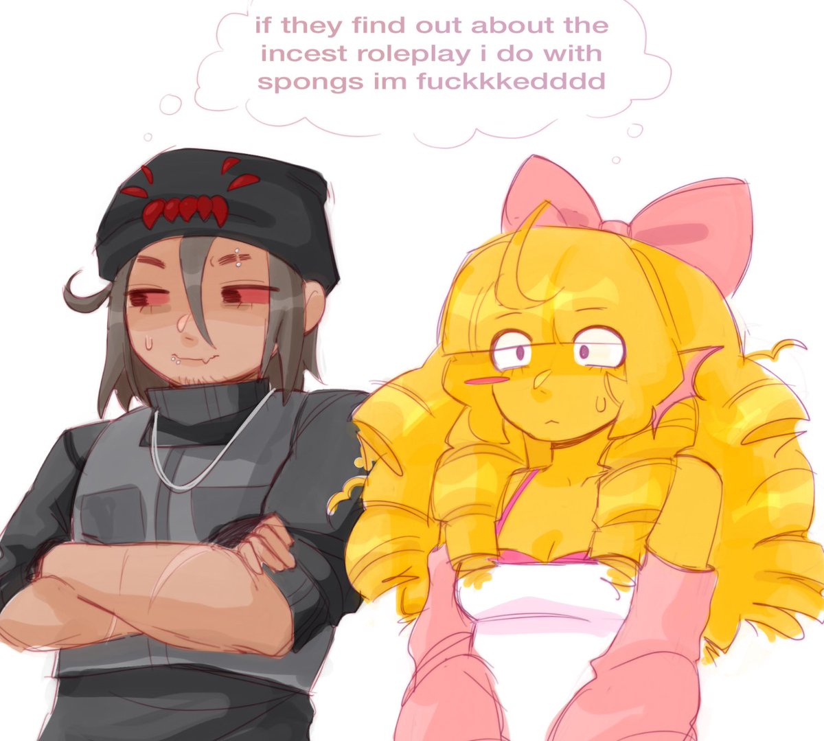 freeusespngs's tweet photo. i was gonna add flош to this but i already was getting pissed drawing these two https://t.co/amWp6eIgWh