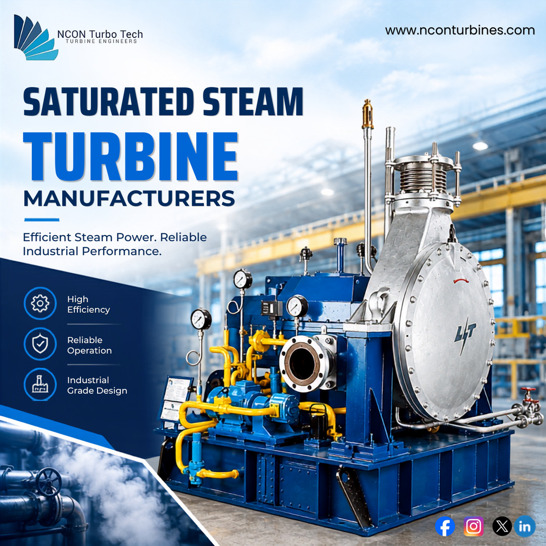 NCON1987's tweet photo. Built tough. Runs smooth. Delivers power you can count on.

Our saturated steam turbines are engineered for industries that demand efficiency and reliability, every single day.

🌐 Visit us: https://t.co/GsOWF2xGqR

#SteamTurbines #IndustrialPower #NCONTurboTech https://t.co/ZGuzv3qvcE