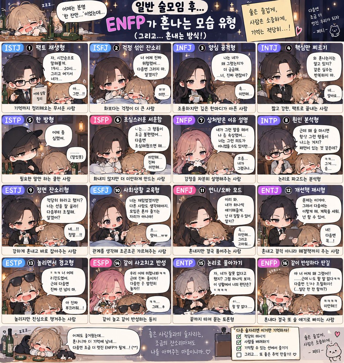even_enna's tweet photo. 가끔 mbti로 여럿해보기도 하지만... 뜨끔하는 경우도 있다.
Enfp 공감가는 사람 많관부! https://t.co/bc3VXZuZSL
