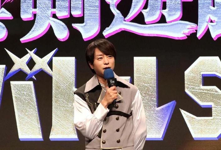 oshiraku's tweet photo. 📍推し楽 ニュース💌

櫻井翔、フジ秋改編発表会にサプライズ登壇！「バトショ」ガチンコPRからそのまま「ぽかぽか」生出演

詳細はこちら👉https://t.co/Q0BPbxAWvT

#THEバトルSHOW #櫻井翔 https://t.co/b7Zhc1byka