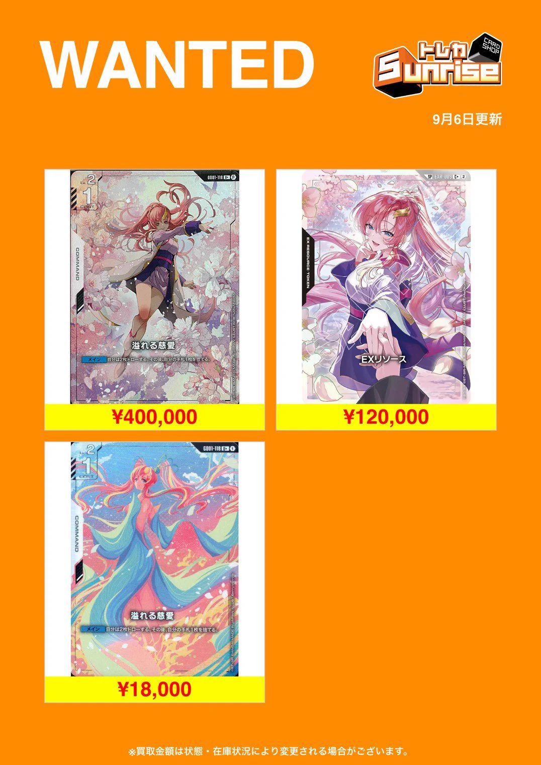 トレカSunrise長野駅前店【トレカサンライズグループ】【全国7店舗展開