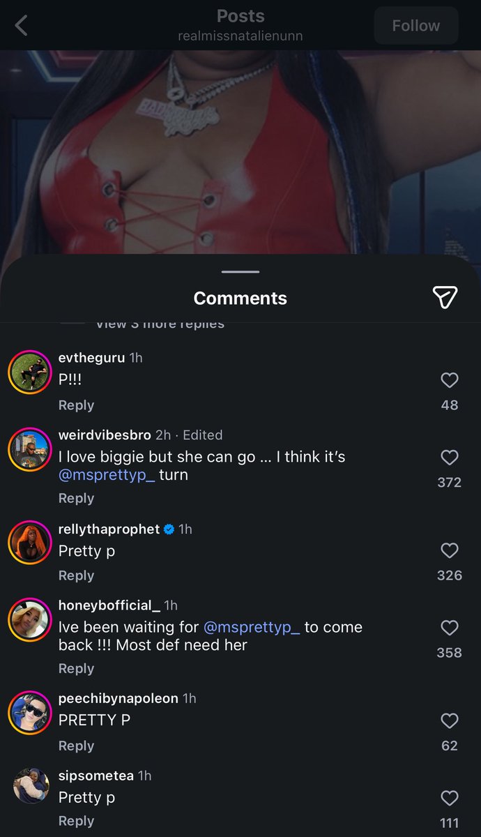 buchifressaa's tweet photo. @vavatheworld @MsPrettyP____ Idk the comment section is full of Pretty P 🙂‍↕️ https://t.co/aplH1PxHlg