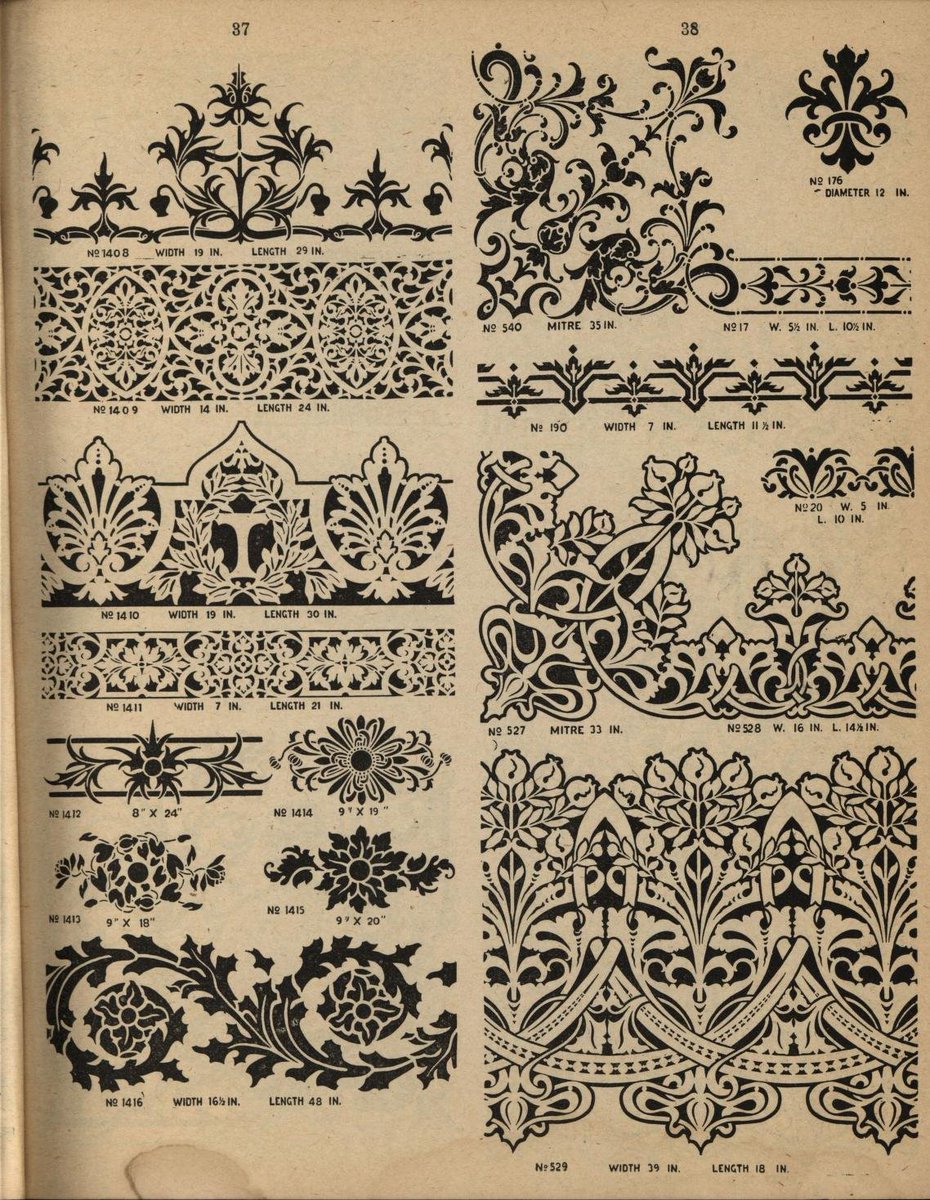 hollycurates's tweet photo. if you ever happen to need some intricate ornamental details for design purposes and don’t want to spend hours looking for a good ref (definitely not me today)… here you go 

1/https://t.co/fInqxh0LBF
2/https://t.co/ZB8M7yRyIh
3/https://t.co/J5oEEonRXU https://t.co/w6BybJu3yH