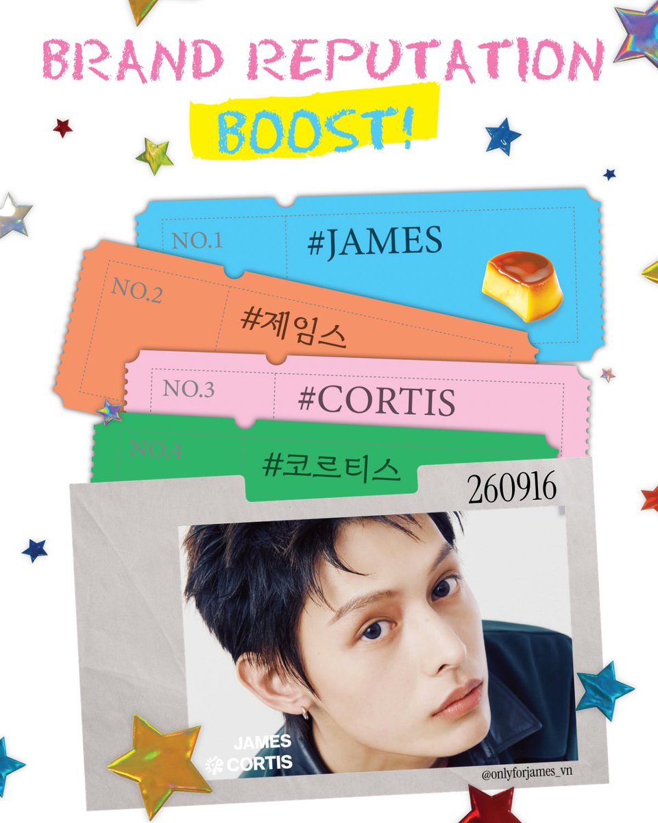 ofjvn_'s tweet photo. 260916 | DAILY BRAND REPUTATION BOOST FOR JAMES 🦅 

🎯: 350 REPLIES & 200 LIKES

• Use pictures, videos or gifs to prevent spam detection.
• Do not use emojis.
• Please use different compliments in English or Korean, and include hashtags.

2️⃣ DAILY SEARCHING BOOST “코르티스 제임스" & "JAMES CORTIS"

🔗 Google: https://t.co/RCtPYi5z6u
🔗 Youtube: https://t.co/GctkE0vxhT
🔗 Naver: https://t.co/lmJZPi5Bkr
🔗 Daum: https://t.co/Phkc1drHJO

#JAMES #제임스