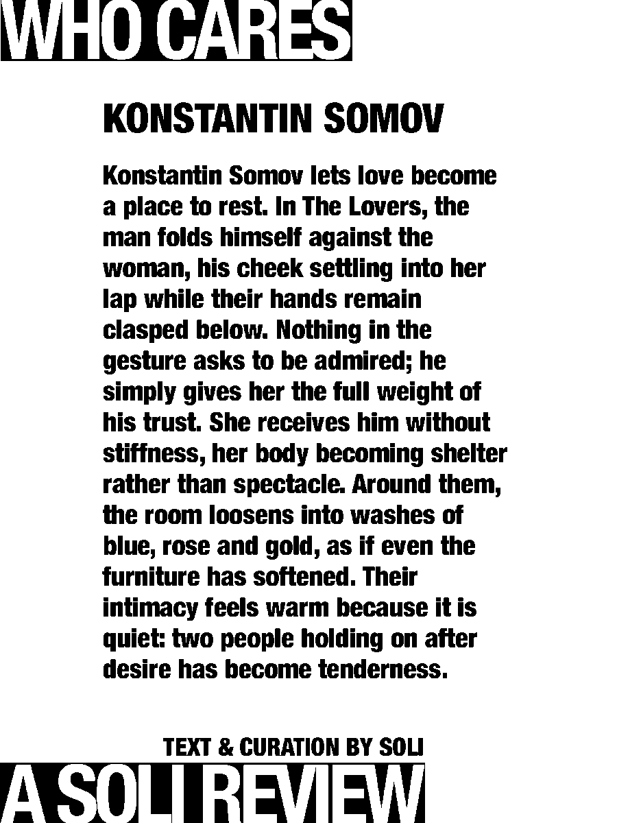 solisolsoli's tweet photo. See how love becomes rest · Konstantin Somov https://t.co/Xq7Lr5VKnb