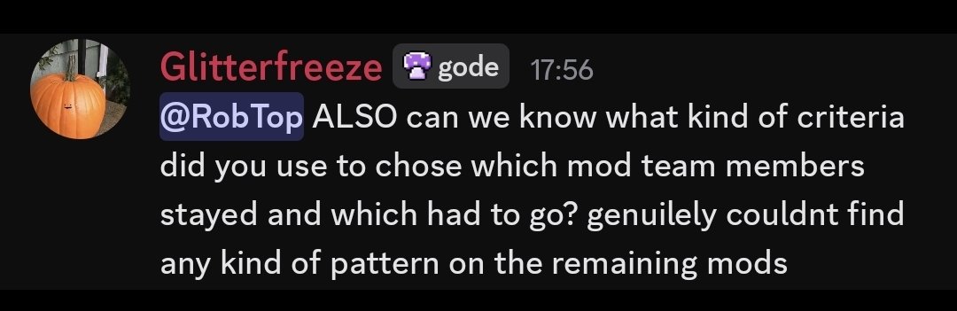 ggfreeze_'s tweet photo. ROBTOP IS BACK IN GDS AND HE ACTULLY ANSWERED SOME QUESTIONS I HAD, HERES SOME HIGHLIGHTS https://t.co/BRXhjIbZgl